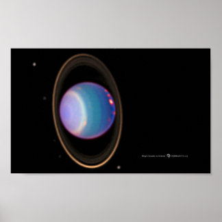 Bärbild av Uranus Poster
