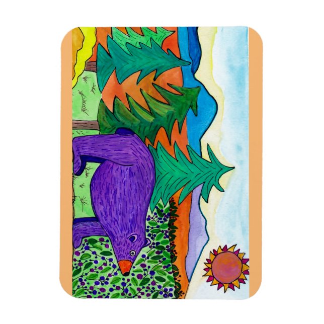 Bärbjörn Magnet (Vertikal)