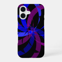 Bärblandning Geometrisk iPhone 16 Fodral