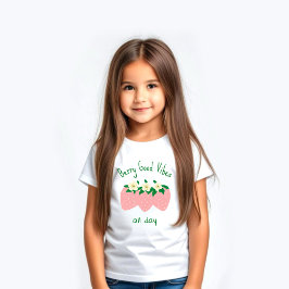 Bärbra vibrationer hela dagen t shirt