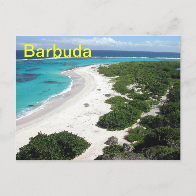 Barbuda-vykort Vykort (Framsida)