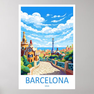 Barcelona 10 poster