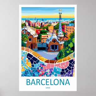 Barcelona 12 poster