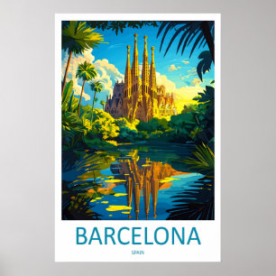 Barcelona 15 poster