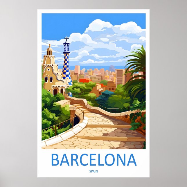 Barcelona 16 poster (Framsidan)