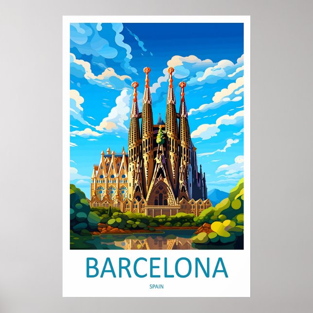 Barcelona 1 poster (Framsidan)
