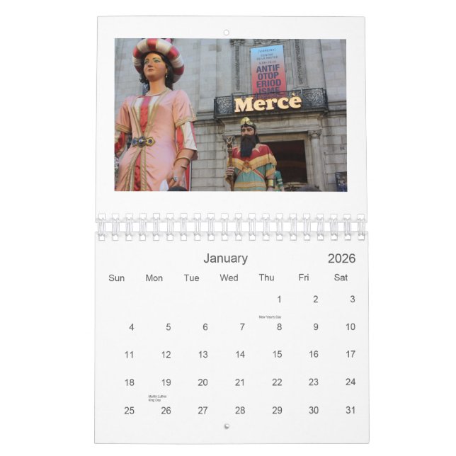 Barcelona 2011 kalender (Jan 2026)