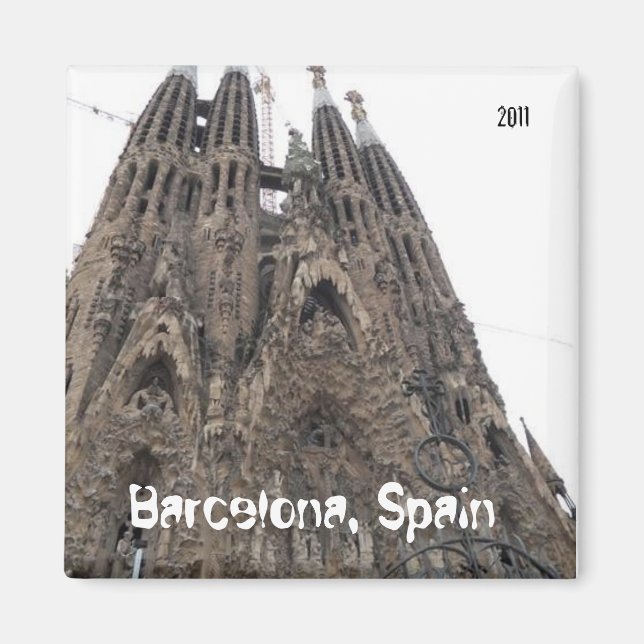 Barcelona 2011 magnet (Framsidan)
