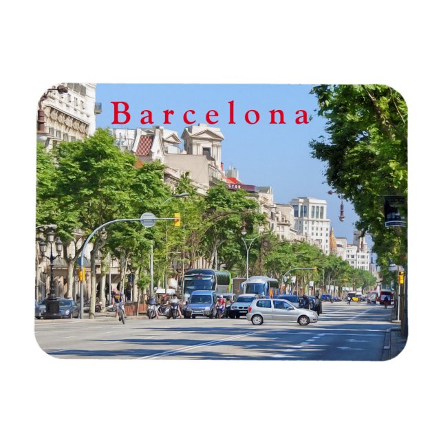 Barcelona. 2. magnet (Horisontell)