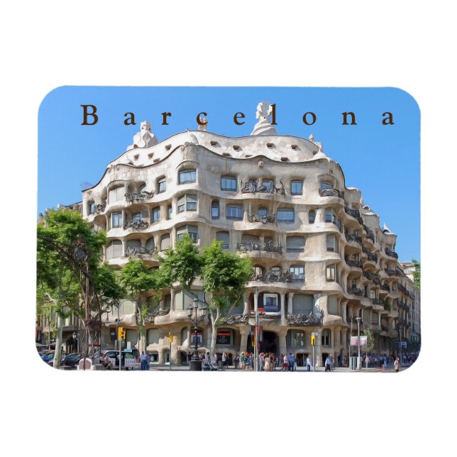 Barcelona. 3. magnet (Horisontell)