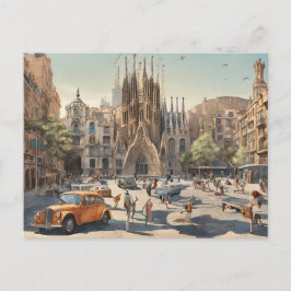 Barcelona (3) vykort