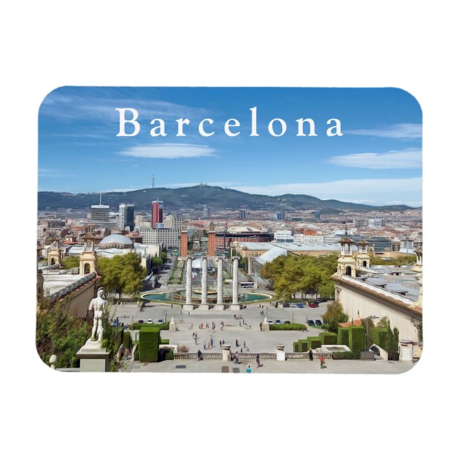 Barcelona. #59. magnet (Horisontell)