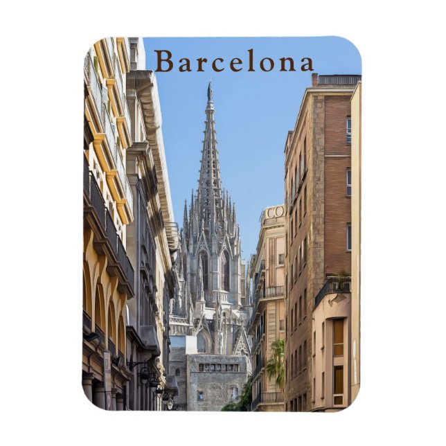 Barcelona. #67. magnet (Vertikal)