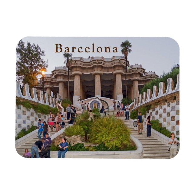 Barcelona. #71. magnet (Horisontell)