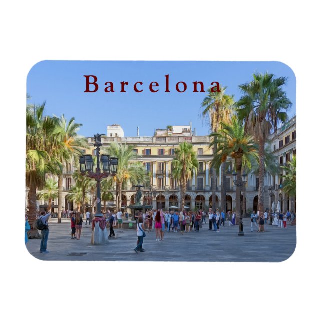 Barcelona. #74. magnet (Horisontell)