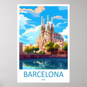 Barcelona 8 poster