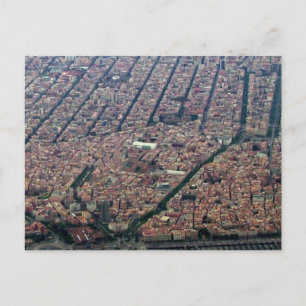 Barcelona Aerial Vykort
