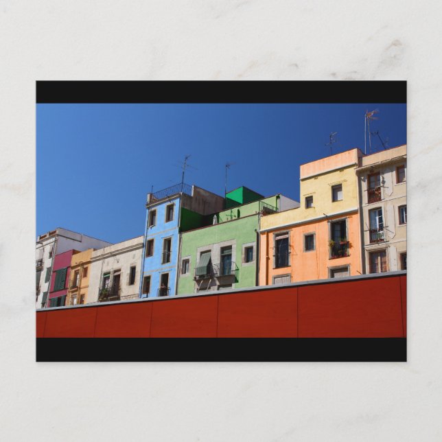 Barcelona Apts Vykort (Framsida)