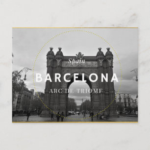 Barcelona, Arc de Triomf Vykort