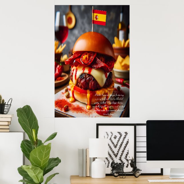 Barcelona-Bitor: Chorizo Champion 24x36 Poster (Hemmakontoret)