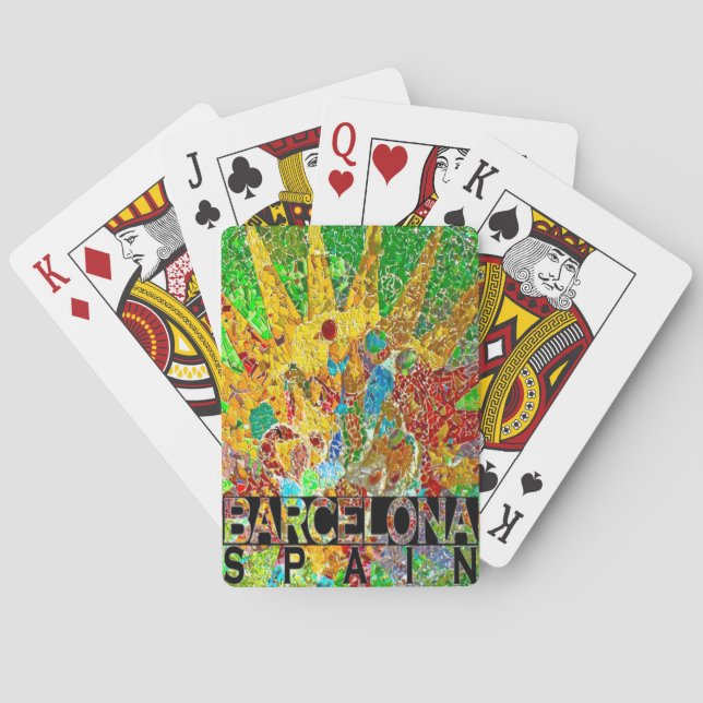 Barcelona Casinokort (Baksidan)