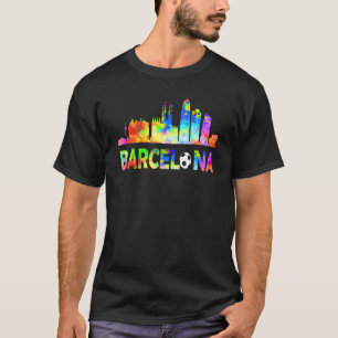 Barcelona City Soccer T Shirt