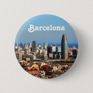 Barcelona cityscape knapp