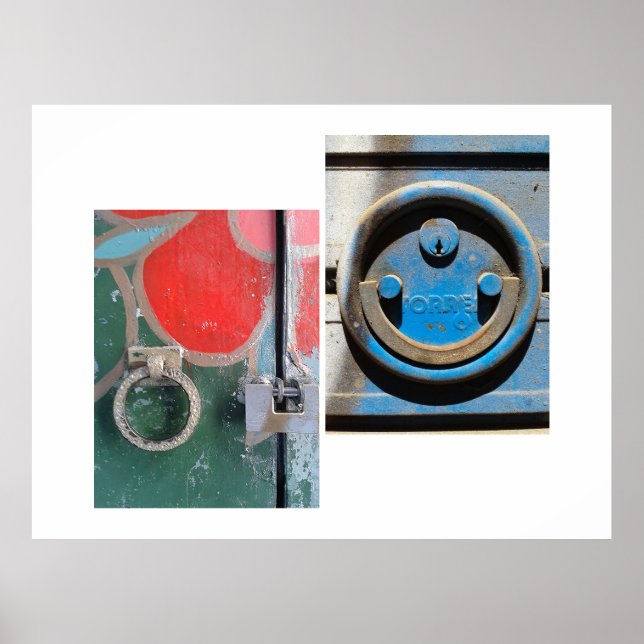 Barcelona Door Knockers, No. 001 Poster (Framsidan)