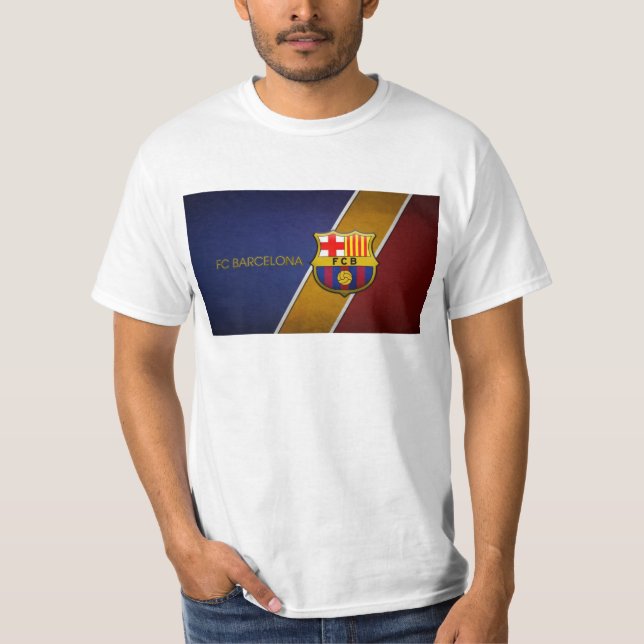 Barcelona el Campeon!! Tee Shirt (Framsida)