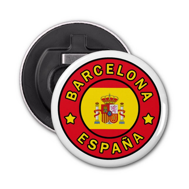 Barcelona España Flasköppnare (Framsidan)