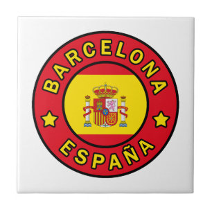 Barcelona España Kakelplatta
