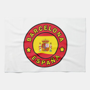 Barcelona España Kökshandduk