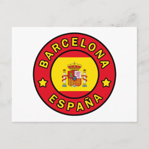 Barcelona España Vykort