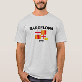 BARCELONA flaggaskjorta Tröja