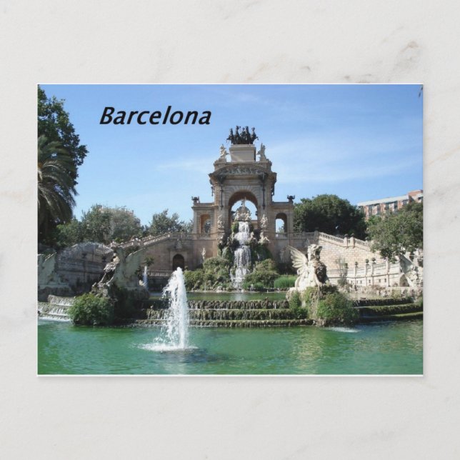 Barcelona—fontän—barc—[kan.k].JPG Vykort (Framsida)