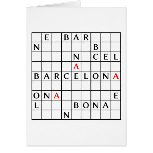 BARCELONA HÄLSNINGSKORT