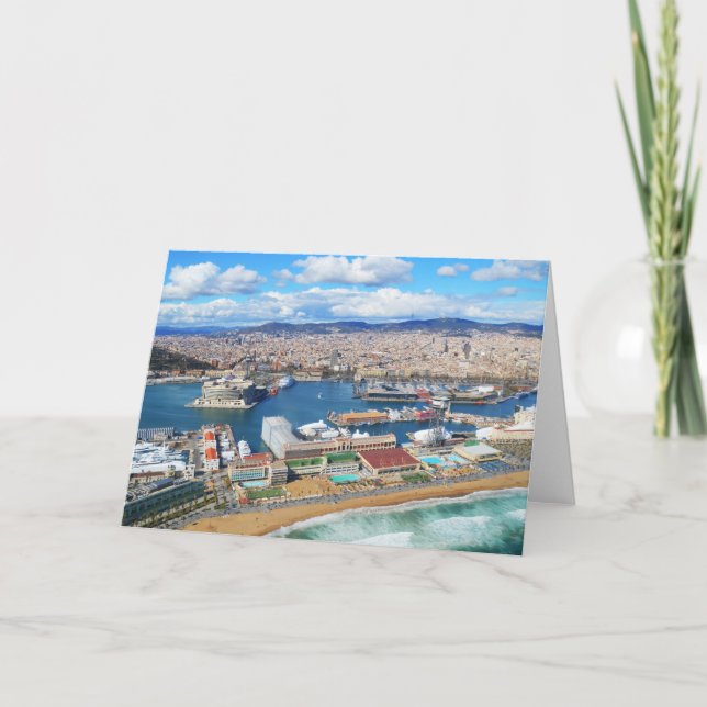 Barcelona Helgkort (Framsida)