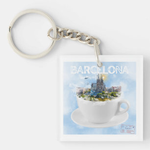 Barcelona i Tekopp - Sagrada Familia Skyline