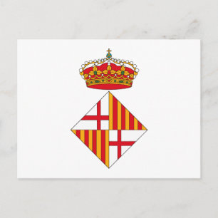 Barcelona-Jacka av Arm Postcard Vykort