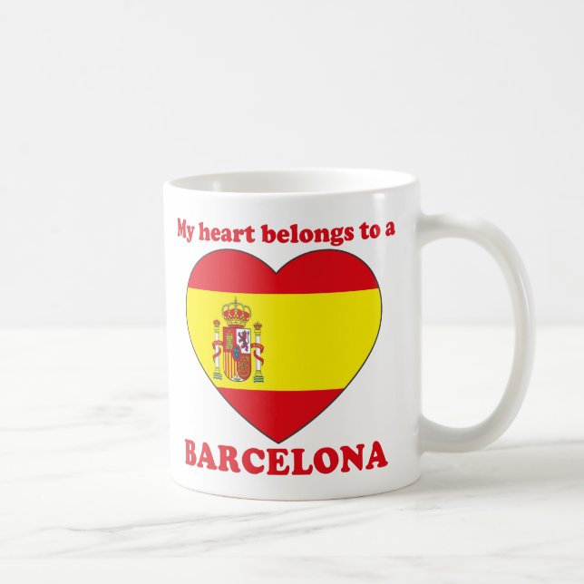 Barcelona Kaffemugg (Höger)