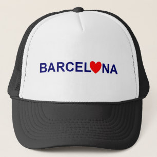 Barcelona kärlek truckerkeps