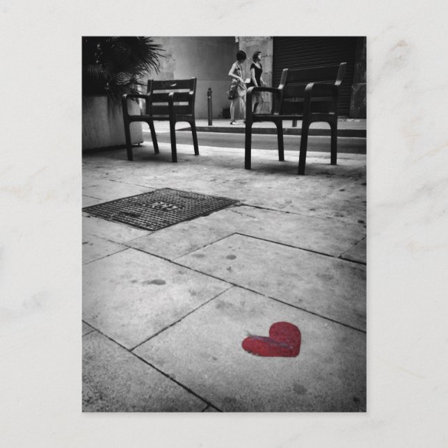 Barcelona Kärlek Vykort (Framsida)