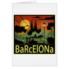 Barcelona kort