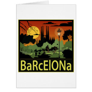 Barcelona kort