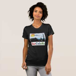Barcelona kvinna T-tröja Tee
