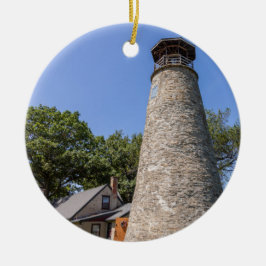 Barcelona Lighthouse Julgransprydnad Keramik
