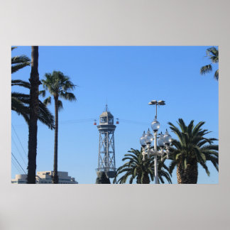 Barcelona Linbanor Poster