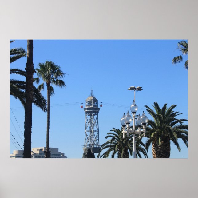 Barcelona Linbanor  Poster (Framsidan)
