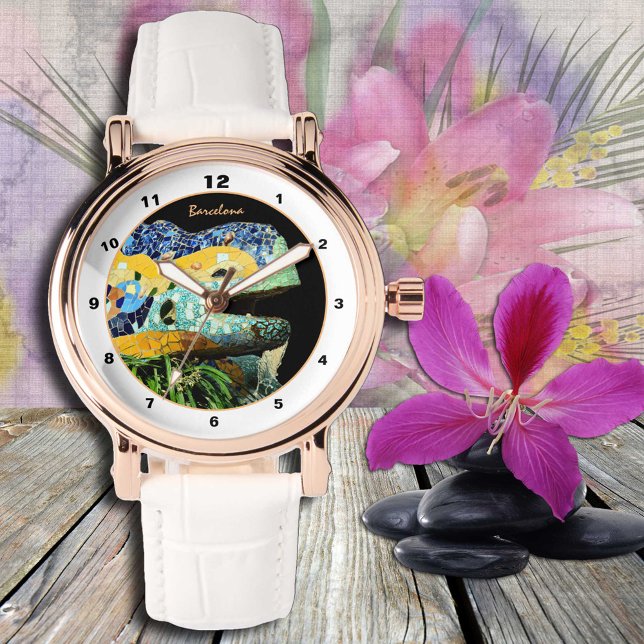 Barcelona Lizard watch, Park Guell, Katalonien Armbandsur (Skapare uppladdad)