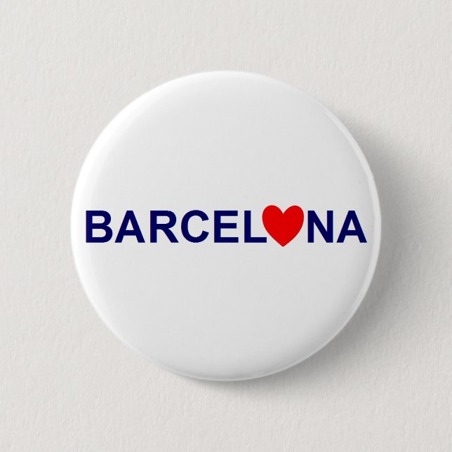 Barcelona love knapp (Framsida)